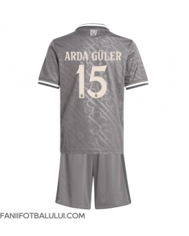 Real Madrid Arda Guler #15 Echipament de Fotbal Replică 2024-25 Copii Treilea (+ Șorturi)